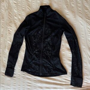 Black lululemon Full-Zip Jacket